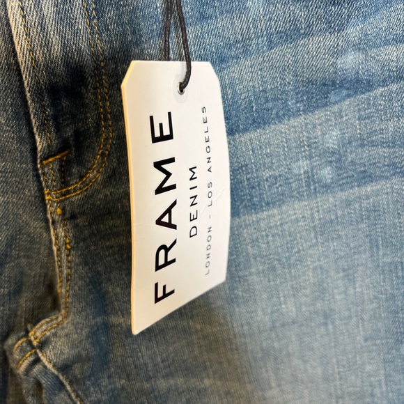 🌹Frame Denim Le Garcon Mid Rise Distressed Slim Boyfriend Jeans Womens NWT - Picture 8 of 15